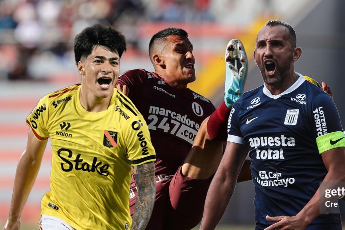 Alianza Lima, Alianza Atlético Melgar y Universitario pelean por la punta (Composición : GEC)