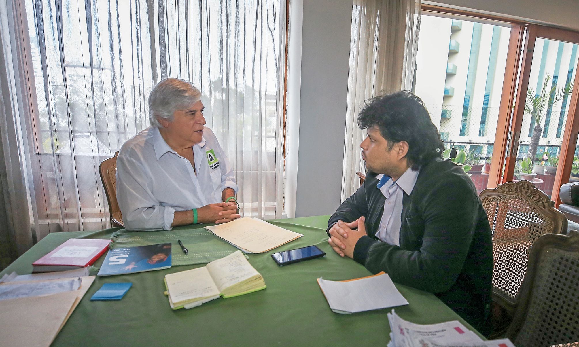 “Lo de ‘bebito fiu fiu’ fue un invento de Martín Vizcarra, porque ya se decía que le ‘sudaba la espalda’ por Richard Swing” (Fotos: César Bueno / @photo.gec)