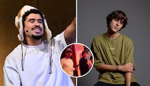 Jaze sorprende al lado de Bad Bunny en “La casita del Choliseo”