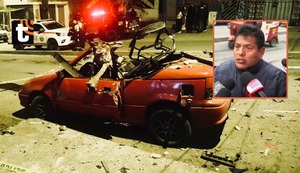 ¡Cómo en la época del terror! Delincuentes hacen estallar auto de regidor en Carabayllo: “Me preocupa, tengo tres hijos”