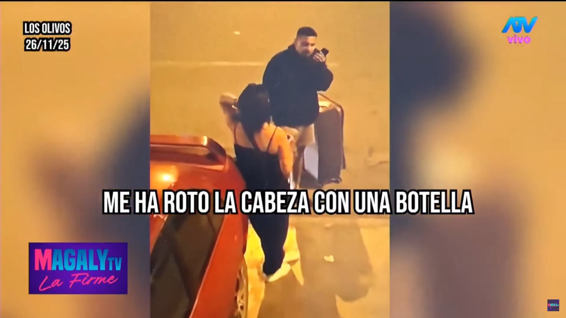 Actriz cómica se pelea fuertemente con su expareja Miguel Rubio. (Fuente: ATV)