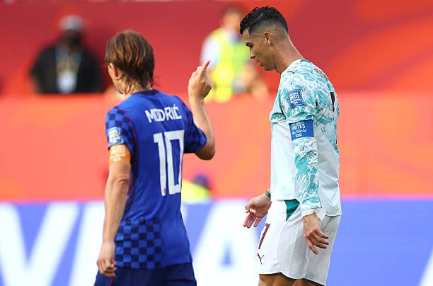 Portugal vs. Croacia. (Foto: Getty Images)