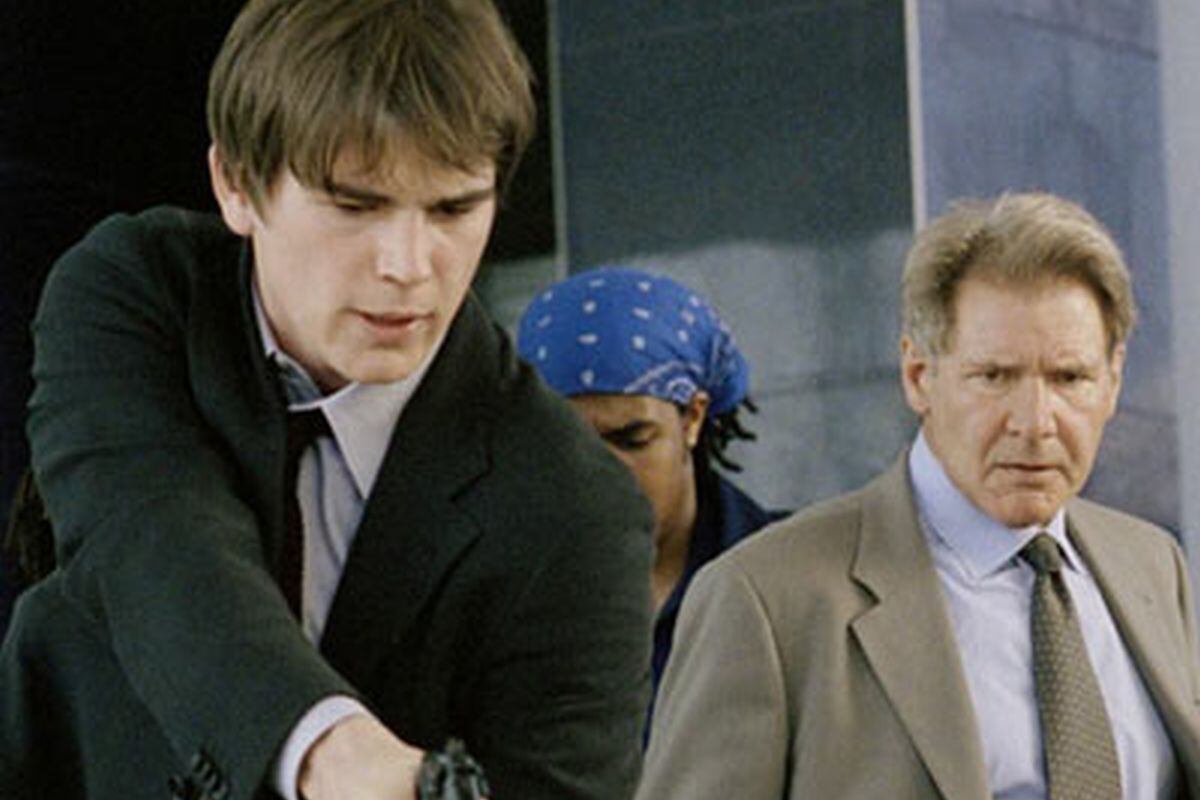 Josh Hartnett y Harrison Ford en “Hollywood: Departamento de homicidios” (Foto: Columbia Pictures)