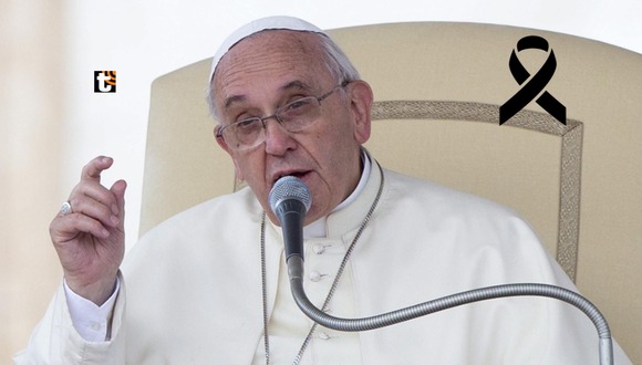 Anuncio de la muerte del Papa Francisco