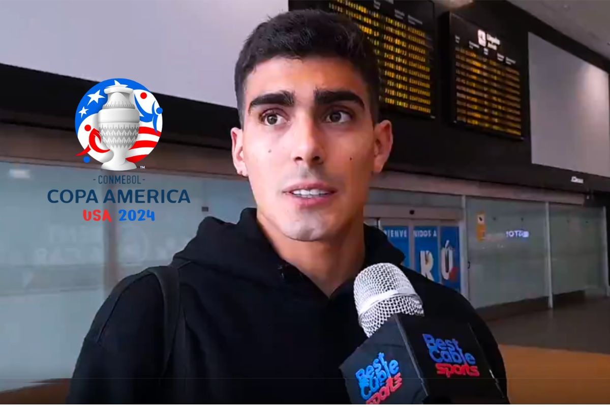 Alfonso Barcos fue la sorpresa en aeropuerto Jorge Chávez (Foto: Ovación)