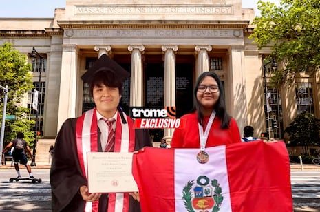 ¡Tromes! Peruana de 17 años ingresa al MIT, una de las mejores universidades del mundo, y su hermano ya s...
