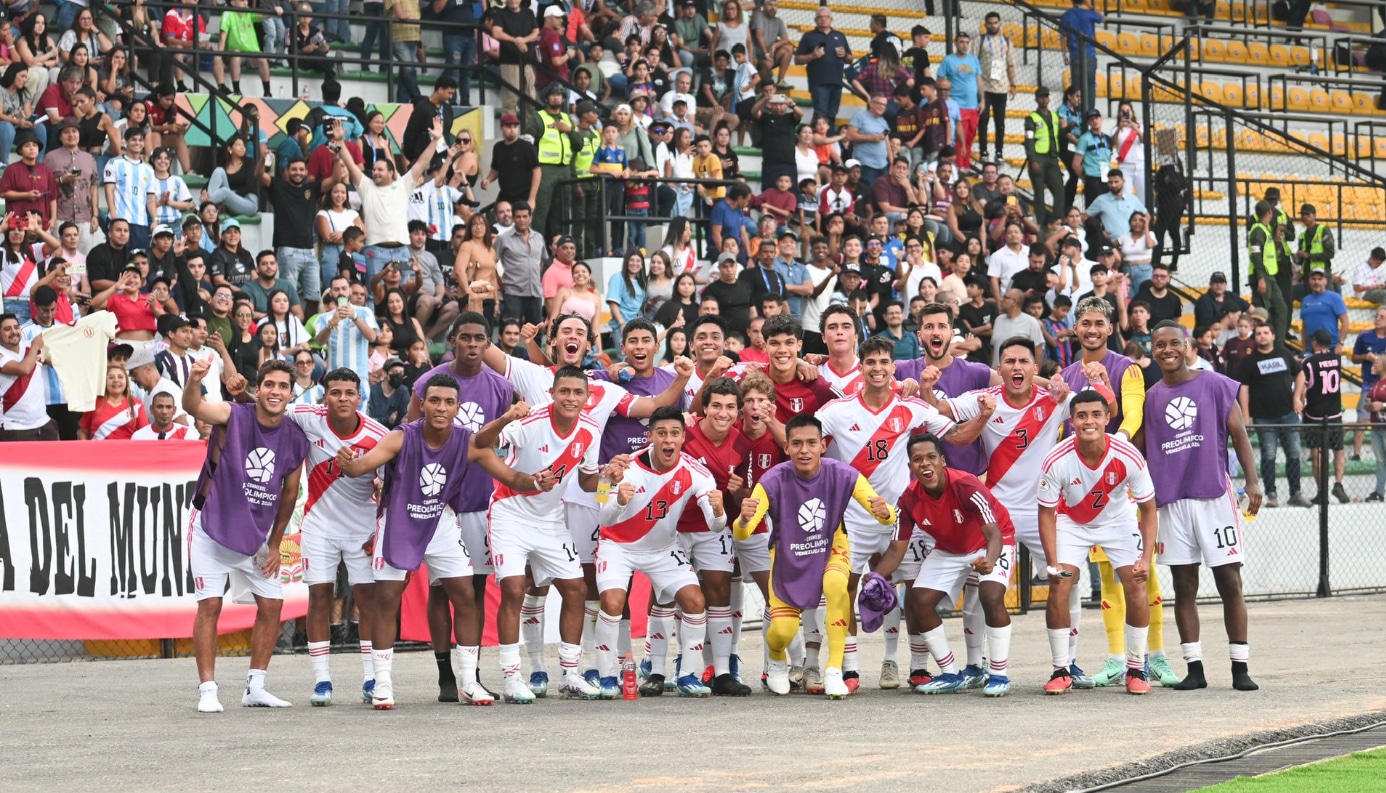 Selección Peruana Sub-23 ganó a Chile en el debut del Preolímpico. (Foto: @SeleccionPeru)