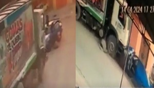 Carabayllo: Camión de basura arrastra automóvil más de 30 metros y se empotra en vivienda | VIDEO