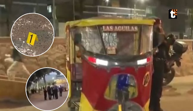 Mototaxista de ‘Las Águilas’ es baleado en Carabayllo.