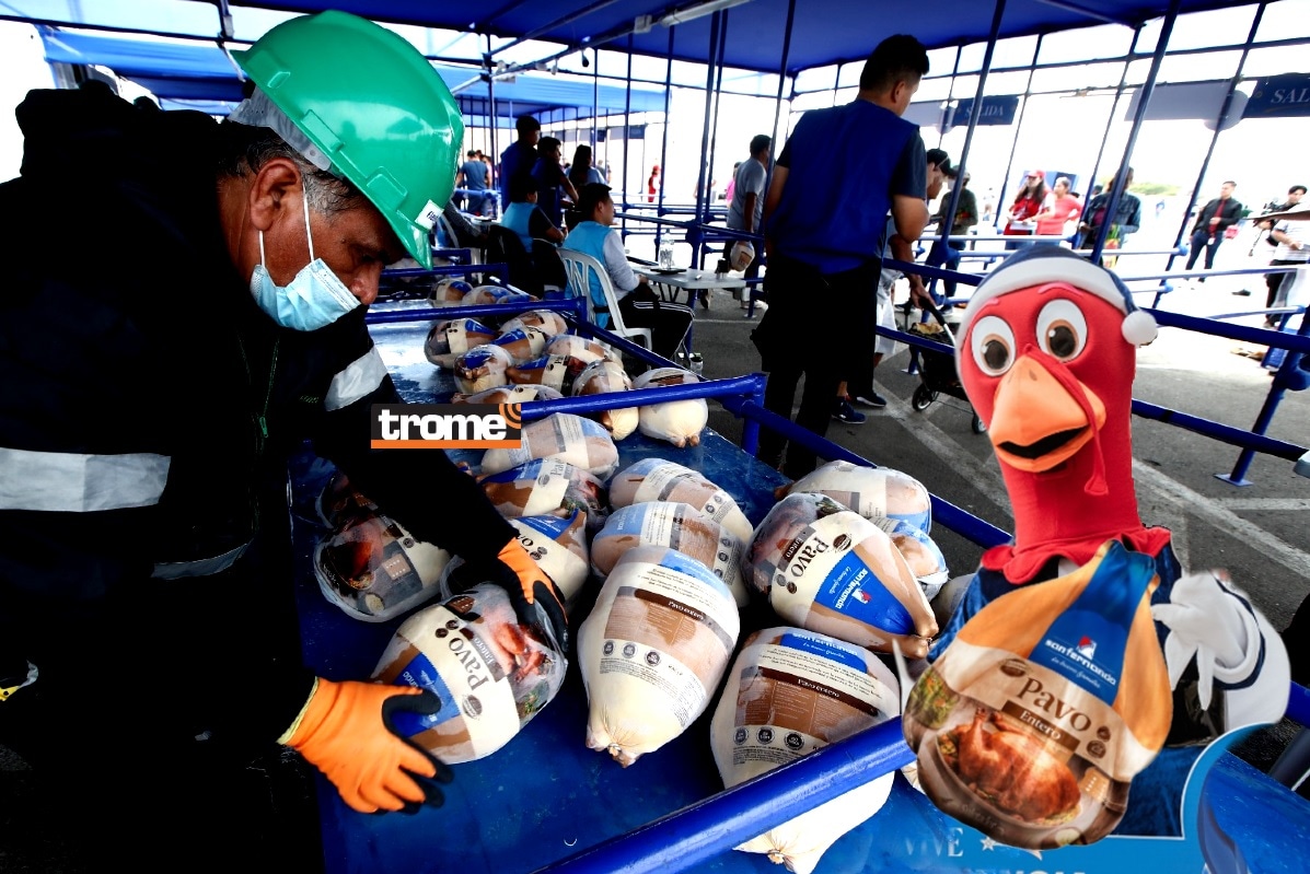 Vuelven las tradicionales paviferias, para canjear vales físicos y digitales. Entérate cuándo abren, dónde y en qué horarios. (Compos. Foto: Isabel Medina / San Fernando / Trome)