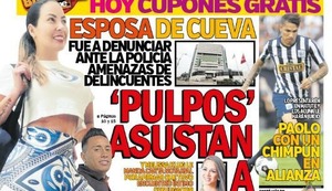‘PULPOS’ ASUSTAN A PAMELA
