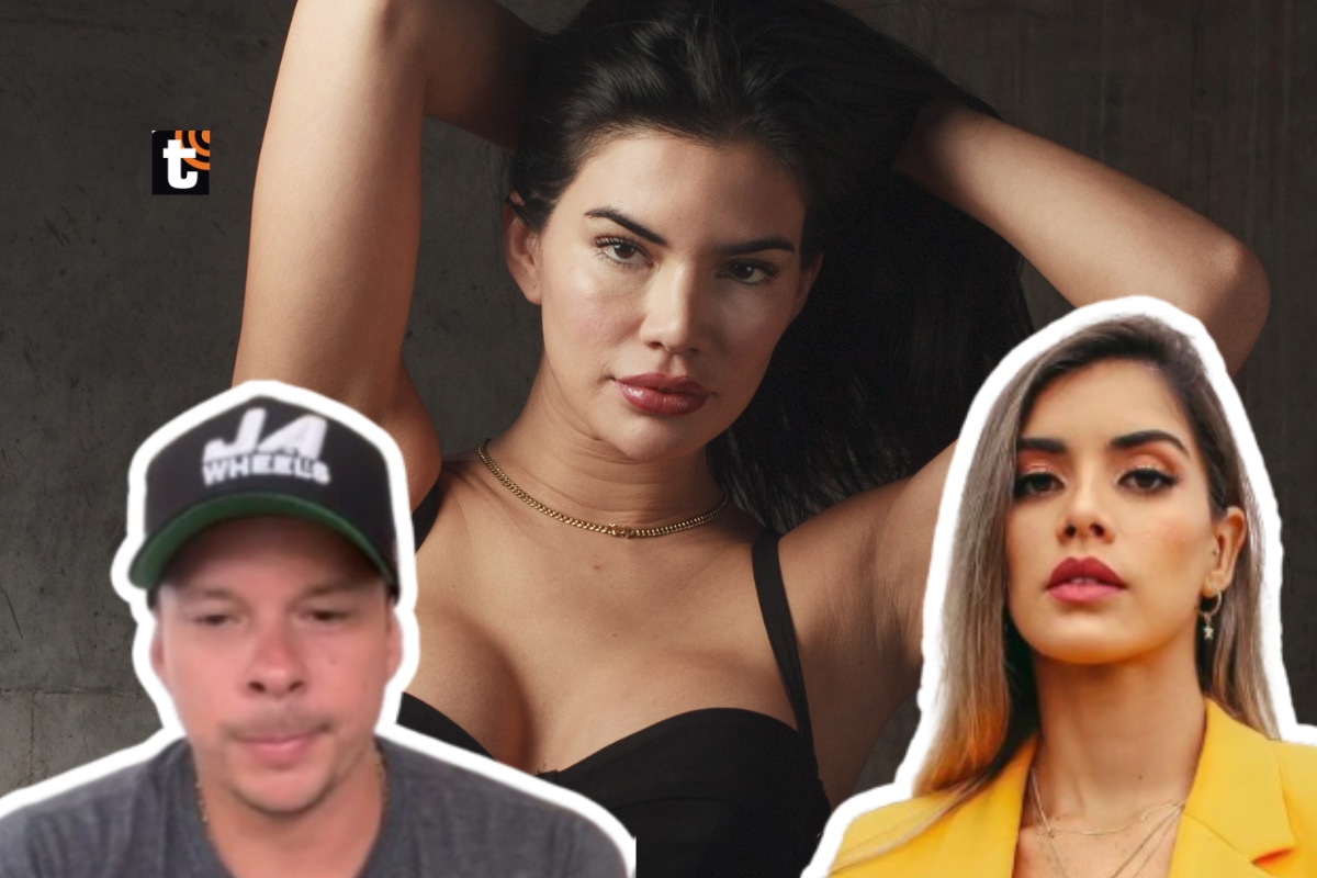 Samantha Batallanos 'chotea' a Mario Hart.