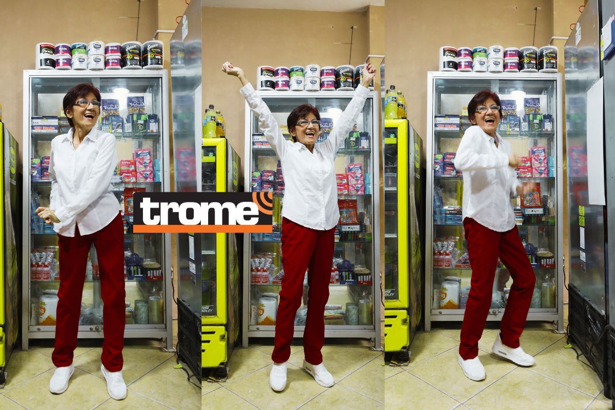 La mencionada red social la hizo famosa al punto de que muchas personas llegan a su bodega solo para verla. Foto: Trome.