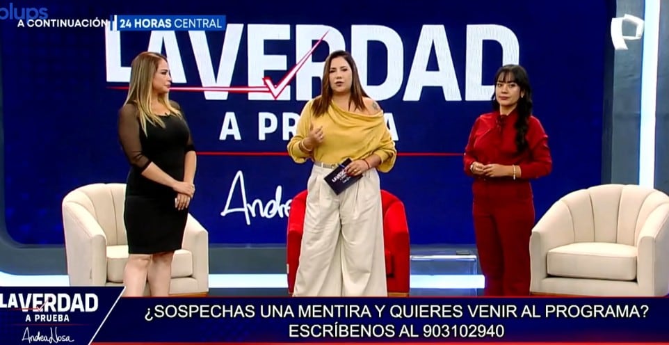 Melanie Martínez en el programa de Andrea Llosa.