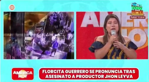 Flor Guerrero cuenta los últimos minutos que pasó con Jhon Leyva