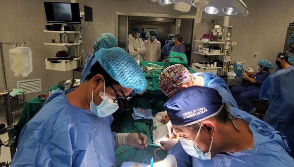 Primera cirugía cardiaca realizada en Hospital Nacional PNP Luis Nicasio Sáenz, en 10 años.
