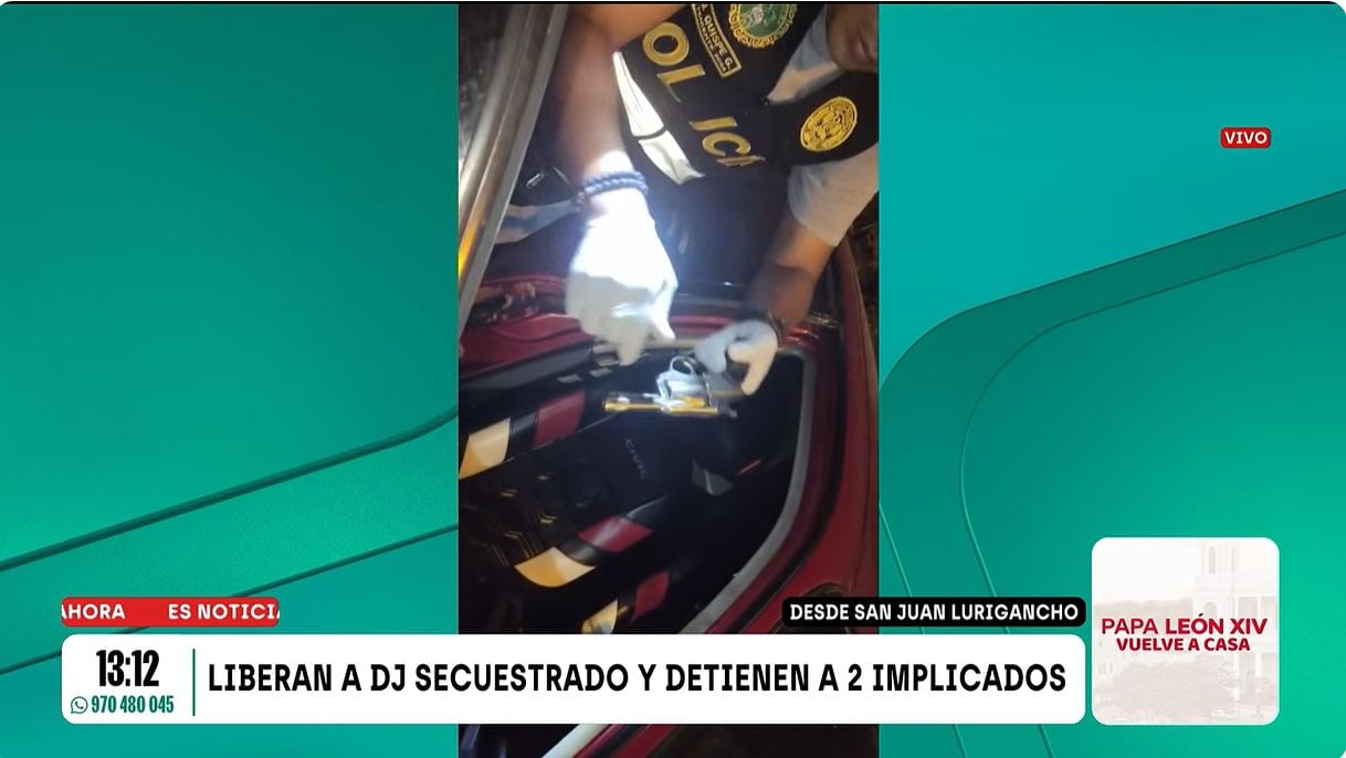 Liberan a Dj secuestrado en Ate. Foto: Latina
