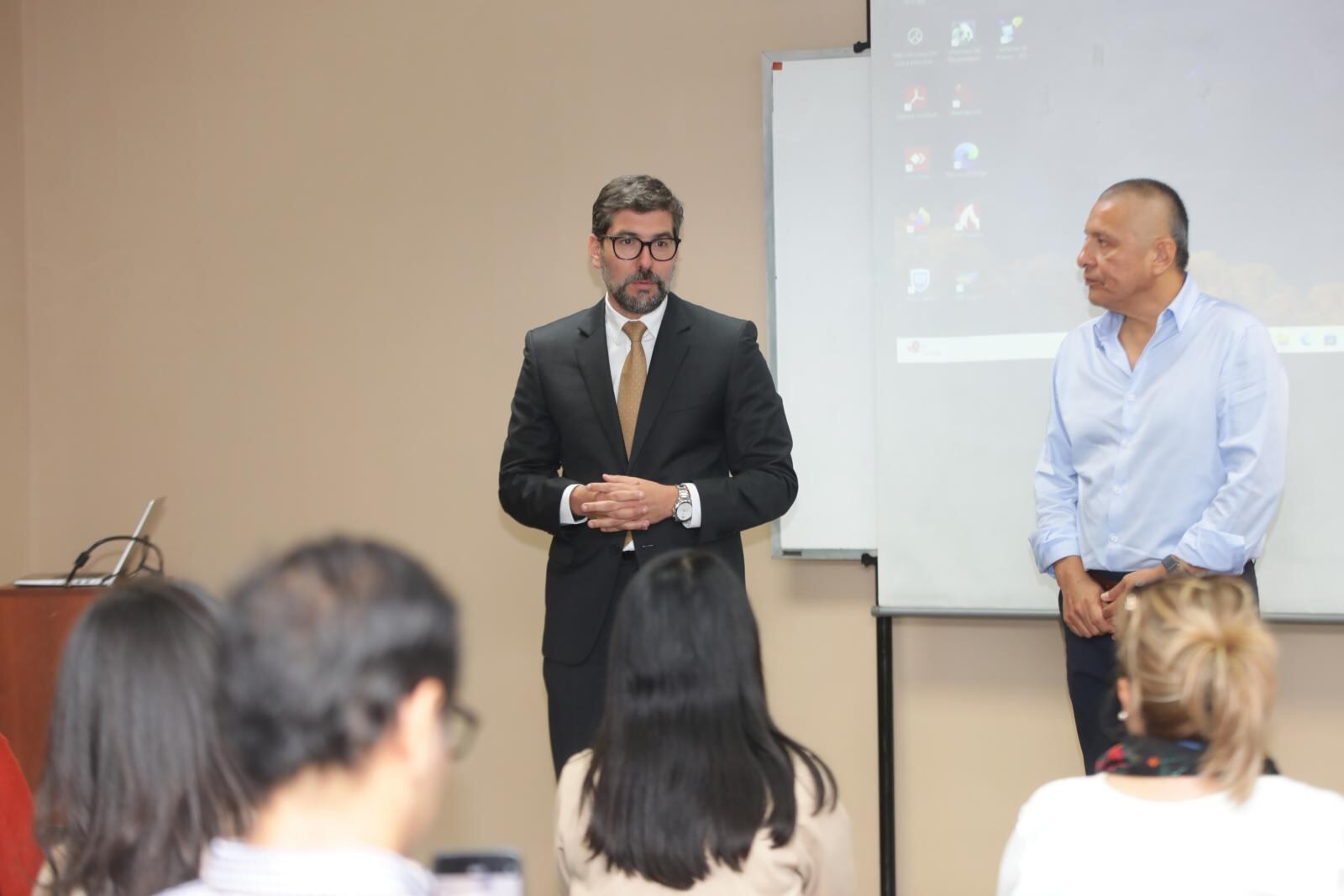 El nuevo Gerente General de El Comercio, Juan Manuel Jurado anunció que el 2026 se harían eventos para emprendedores. Foto: Violeta Ayasta.