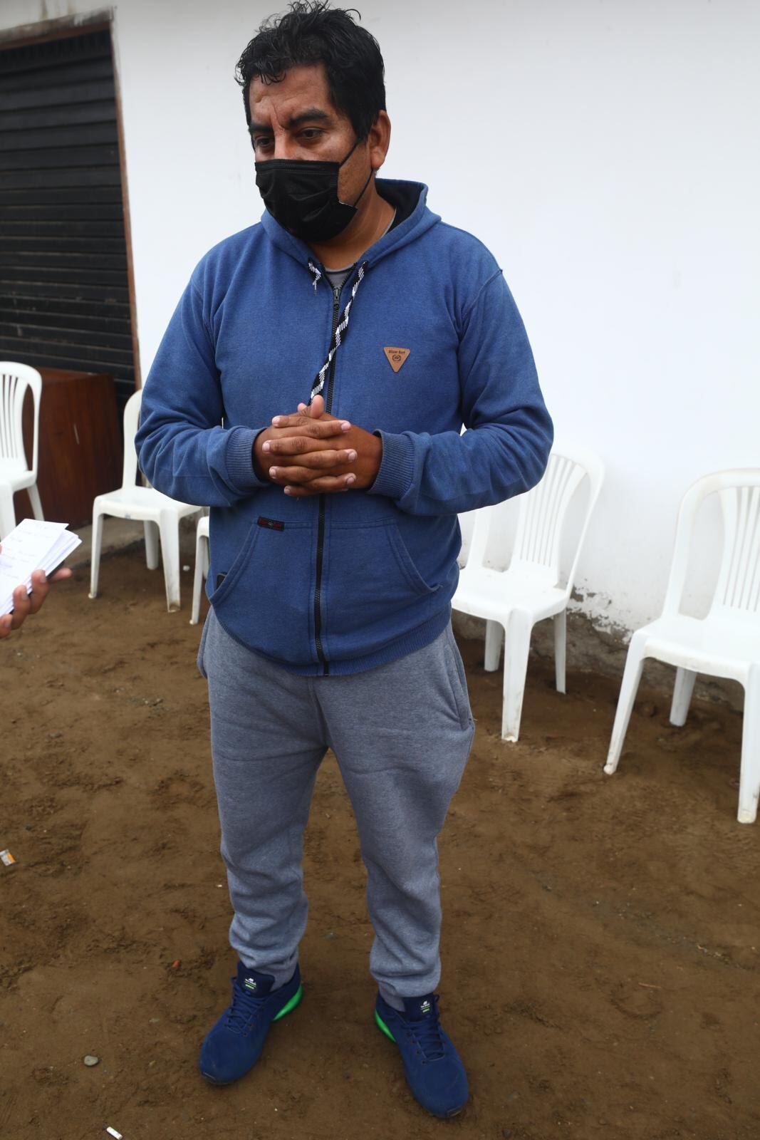 Tío de la víctima. | Foto: Gonzalo Córdova