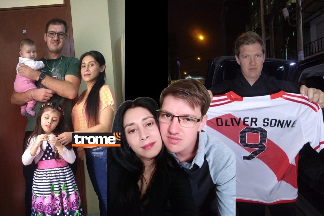 ¿Quién es el joven con parecido a Oliver Sonne? Trome conversó con él, contó su expectativa por el partido y más similitudes que tiene con el futbolista danés-peruano. (Entrevista y Compos. Foto: Isabel Medina / Trome).