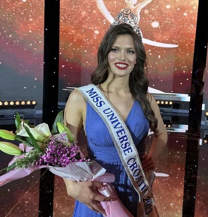 Andrea Erjavec - Miss Croacia. (Foto: Miss Universo)