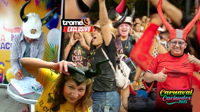 Entre carnavales, en Perú, los pucallpinos tienen desde hace varios años una los 'cachudos' y cada vez más personas asisten a la celebración. (Entrevista: Isabel Medina / Trome).