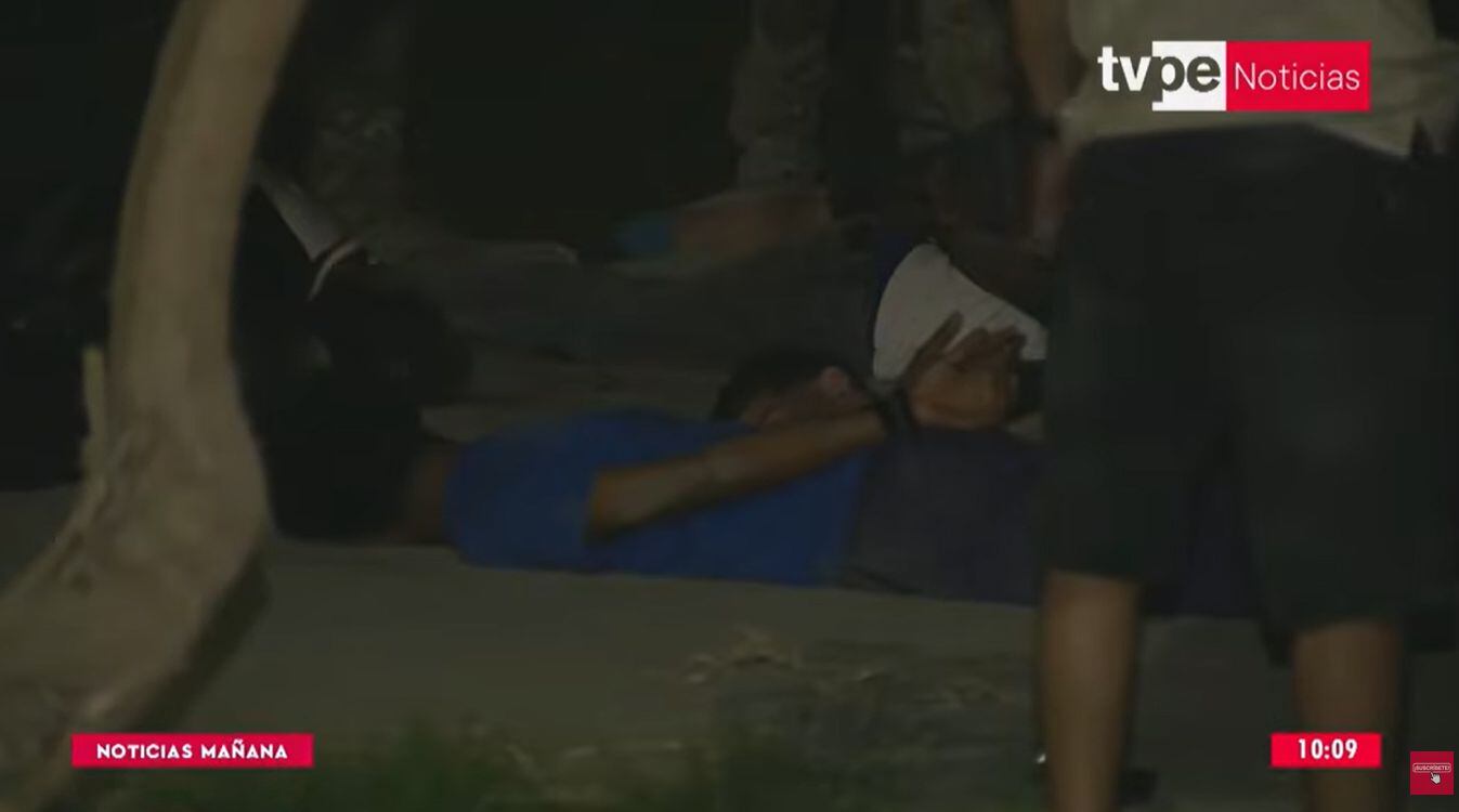 La policía intervino a unas 20 personas en El Agustino, incluyendo al presunto cabecilla de "Los Mexicanos". (TVPerú)