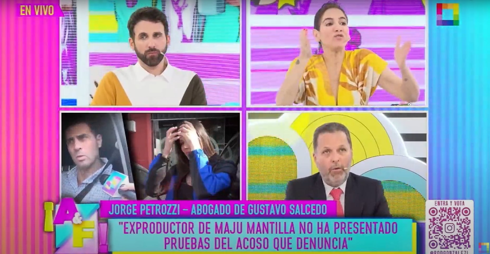 Abogado del deportista intenta excusar a su cliente tras agresión a Christian Rodríguez. (Foto: Willax)