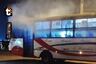 ¡Conductor y pasajero se salvan de milagro! Extorsionadores detonan explosivo dentro de bus de empresa Huandoy