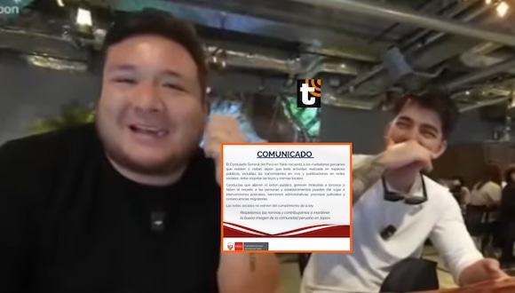 TROME- Streamers Kingteka y Bebote tienen fuerte pelea en restaurante en Japón: Consulado peruano se pronunció