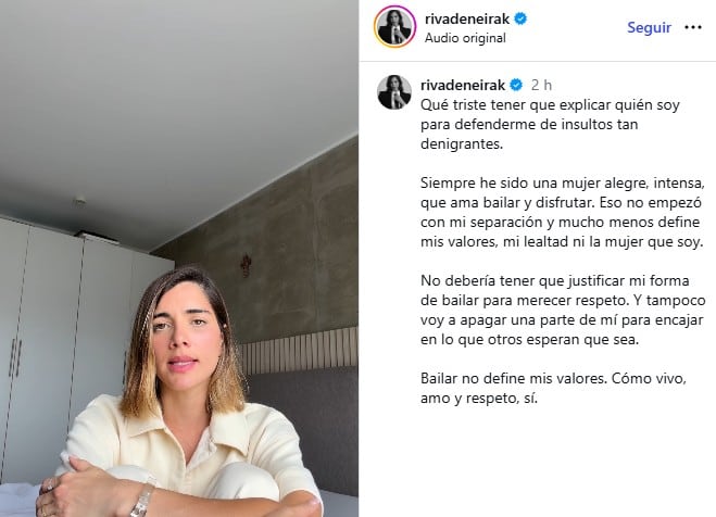 Korina Rivadeneira se sincera sobre su relación con Hart.