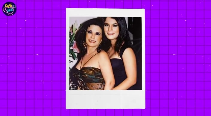 Foto de Myriam Fefer con su hija Eva Bracamonte.