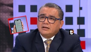 Ministro Santiváñez tuvo acceso a reportaje antes que se emita y no puede explicar cómo lo consiguió: “Es un material privado”