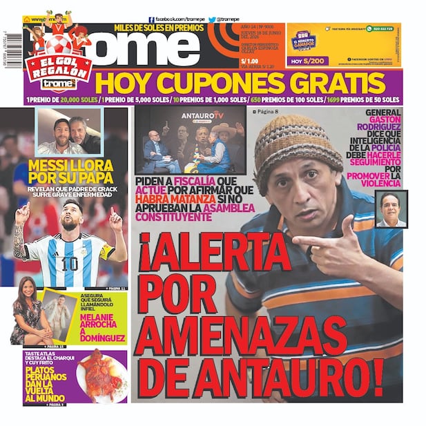 Portada Trome