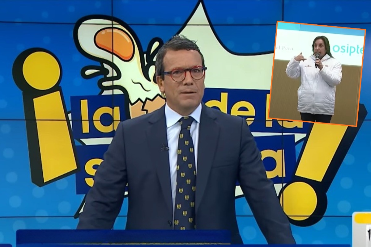 Christian Hudtwalcker indignado por declaraciones de Dina Boluarte. (Latina)