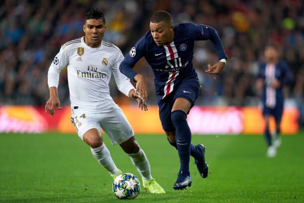 Casemiro y Mbappé se vuelven a ver las caras en Champions League (Foto: Getty Images)