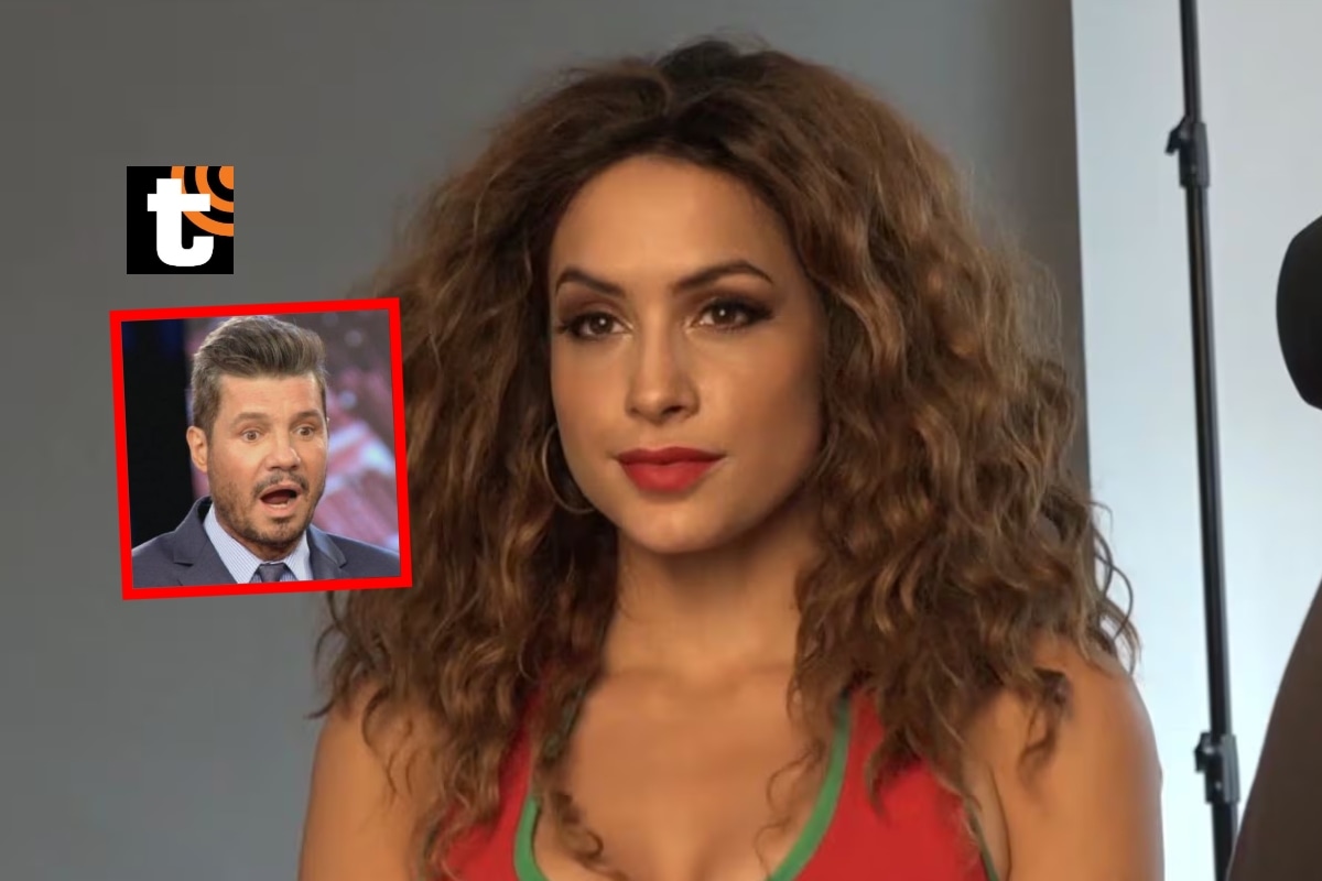 Marcelo Tinelli y Milett Figueroa se encuentran con Janina Latorre