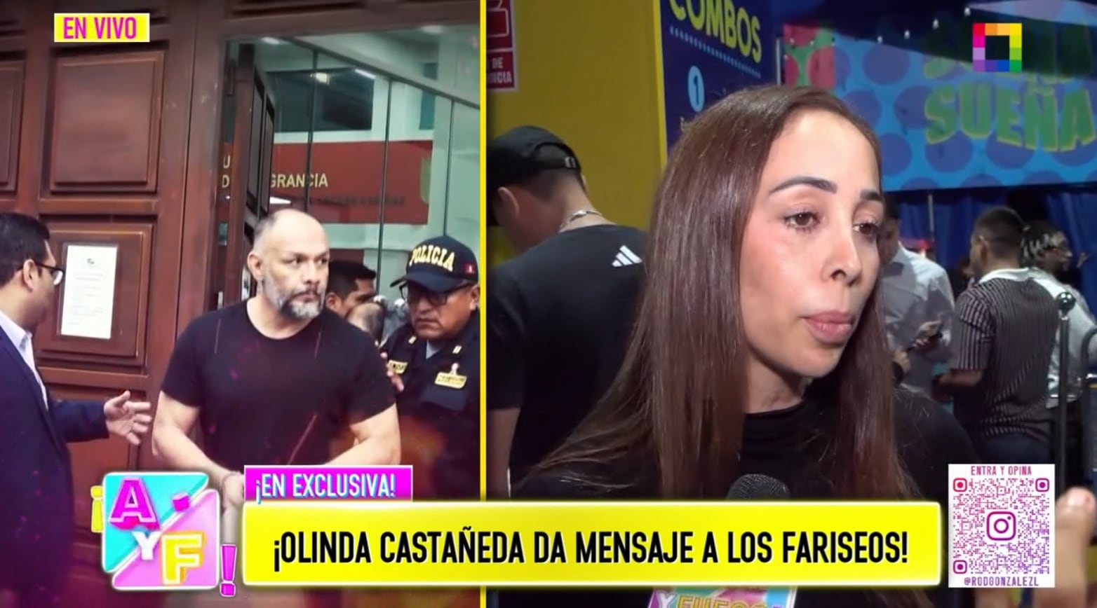 Olinda Castañeda evitó opinar sobre la situación lega de Jackson Mora, quien fue internado en el penal Ancón I mientras cumple prisión preventiva.