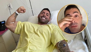 Sebastián Lizarzaburu estalla en llanto desde la clínica: Estuvo en UCI por este problema de salud