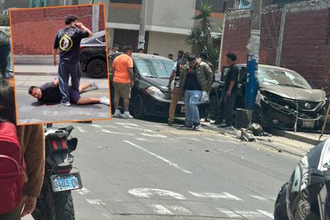 Santa Anita: Dos policía heridos en intervención a presunto ‘robacasas’ cerca de colegio | VIDEO