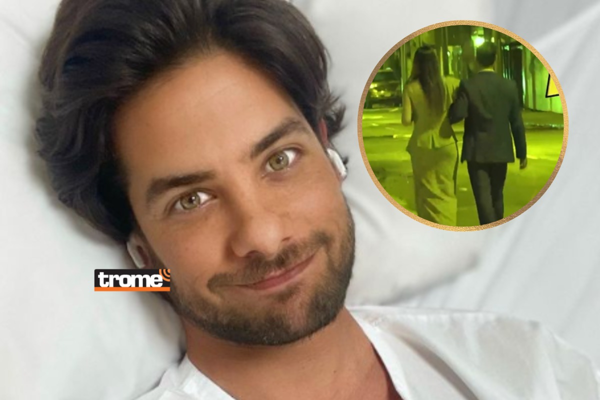 Andrés Wiese pasa la noche con mujer