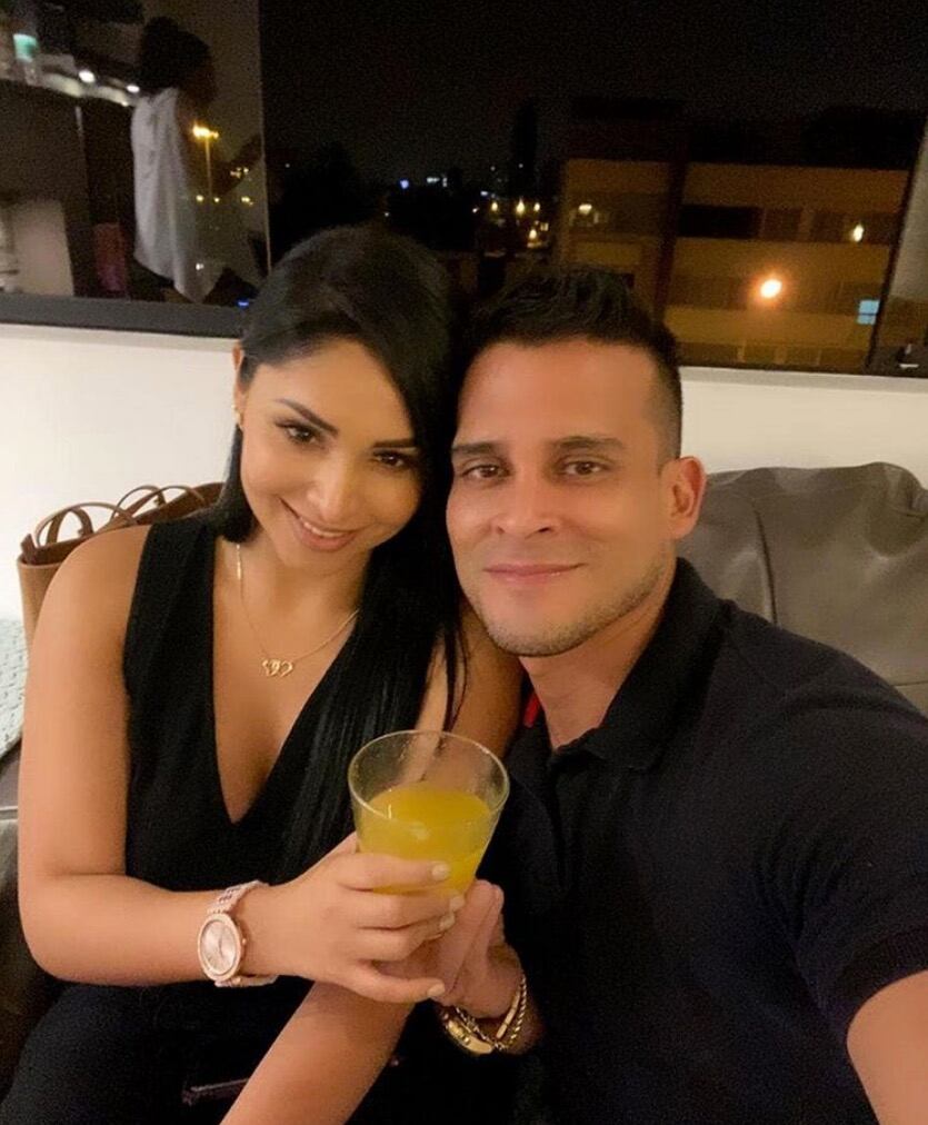 Pamela Franco y Christian Domínguez