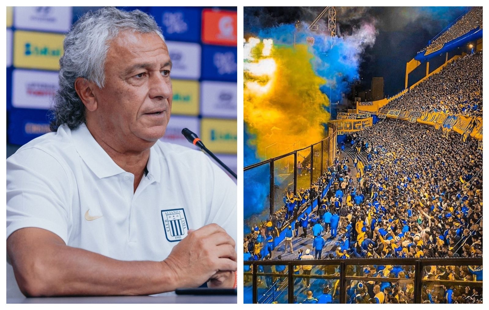 Lejos de engrandecer la figura de uno de los estadios más importantes del continente, el entrenador de Alianza Lima le quitó presión a su plantel que buscará una histórica clasificación, luego de ganar 1-0 en la ida.