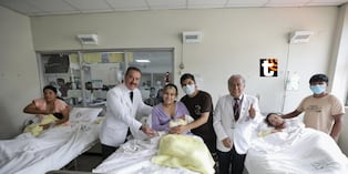 Minsa presenta a los primeros bebés nacidos en esta Navidad 2025. Fotos: Joel Alonzo / @photo.gec.