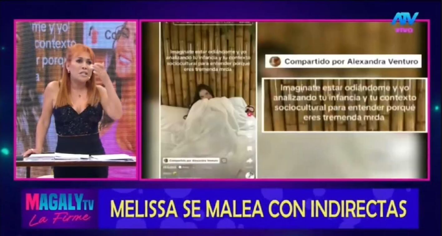 Ale Venturo y su potente publicación en redes.