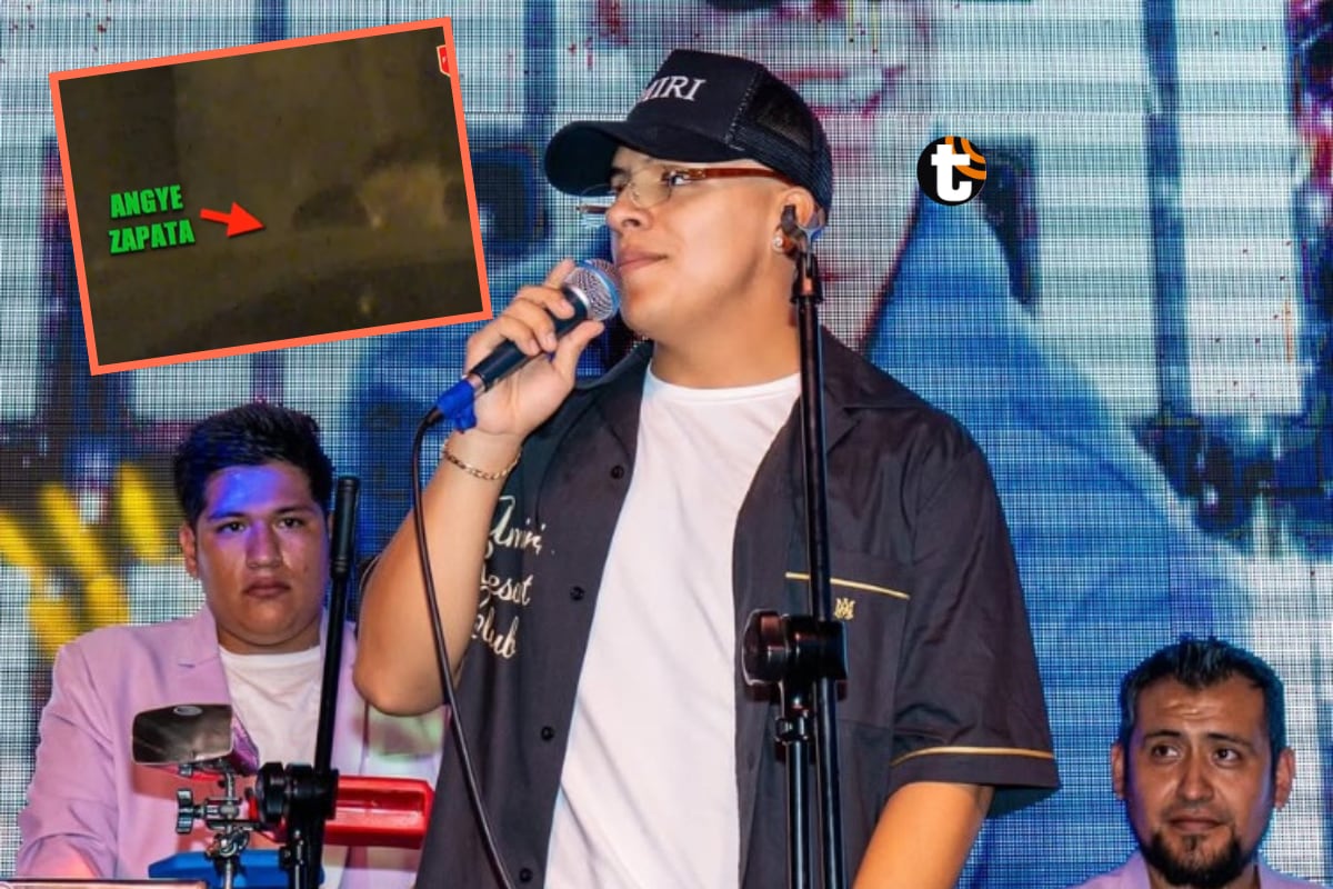 Chechito y Angye Zapata juntos. (Instagram / Magaly TV)