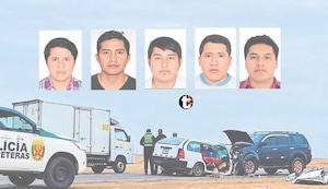 ¡Tragedia en Ica! Cinco muertos deja violento choque en la Panamericana Sur