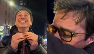 Bruno Ascenzo se quiebra emocionado por pedido de matrimonio de su novio | VIDEO