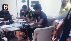 Adrián Villar: video muestra el preciso instante en el que es detenido por la Policía en su departamento de Miraflores