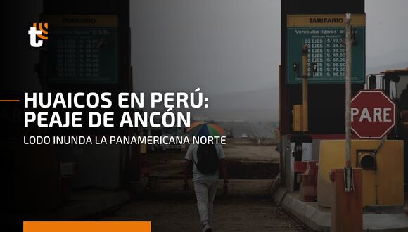 Huaico en la Panamericana Norte: así quedaron las casetas del peaje de Ancón